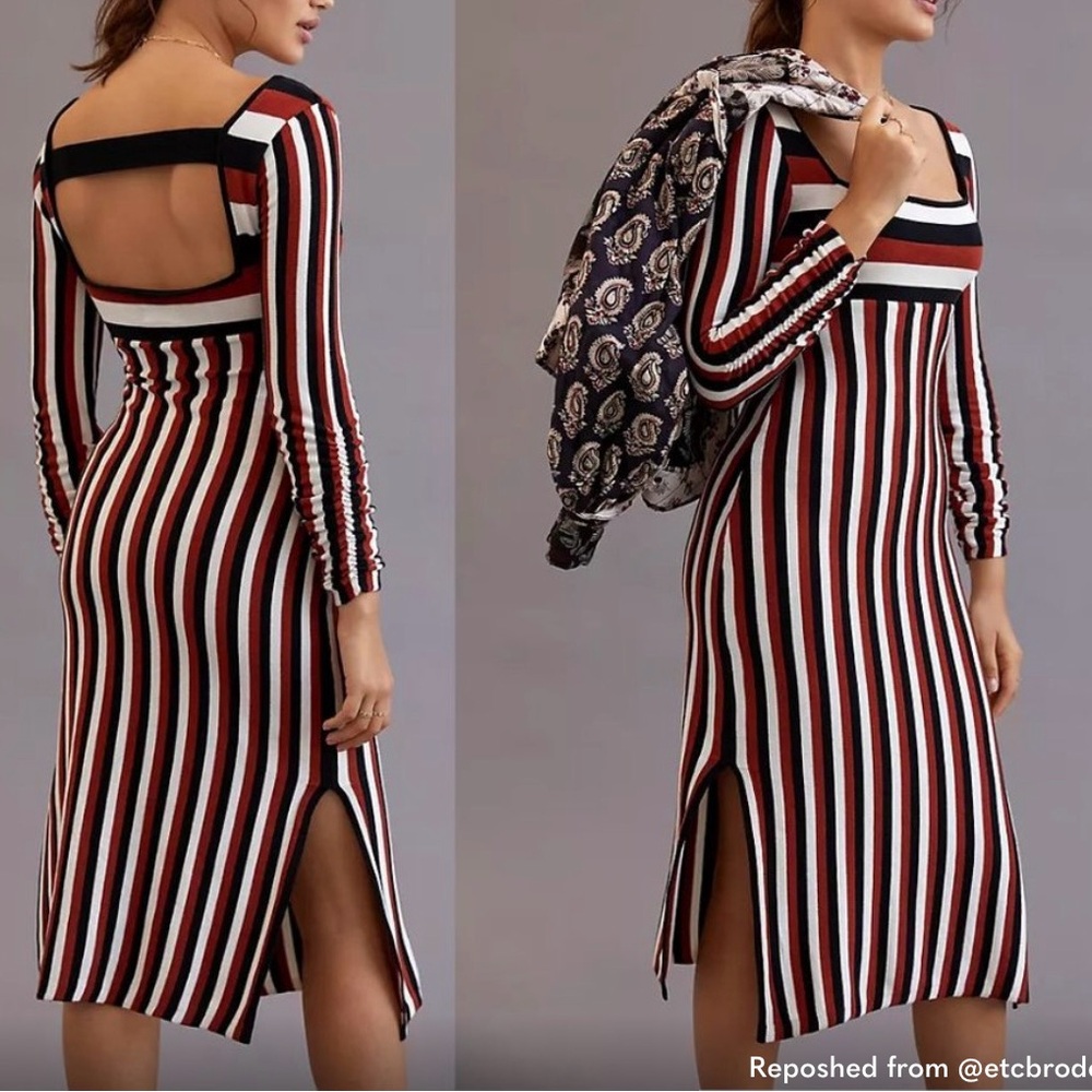 Anthropologie midi sweater dress (by Maeve)